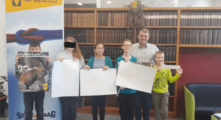 Besuch beim Bürgermeister