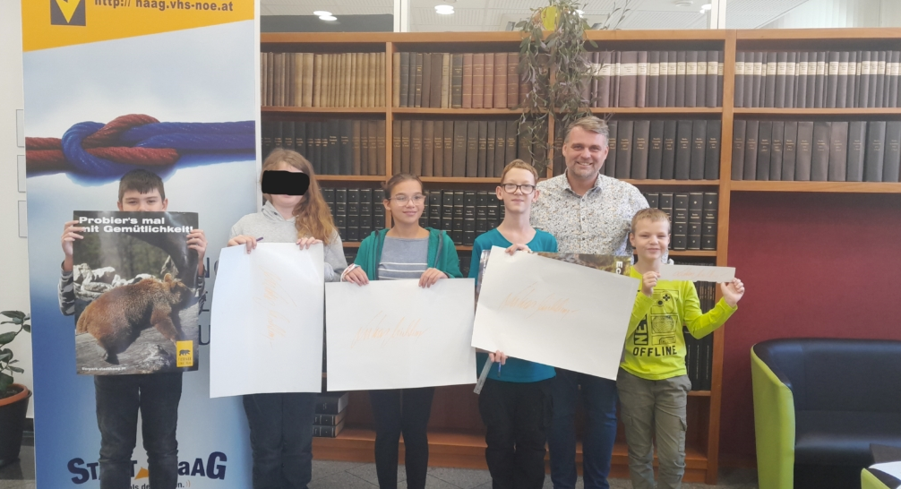Besuch beim Bürgermeister