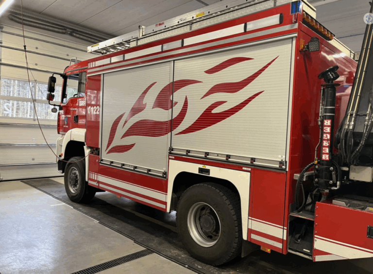Ausflug zur Feuerwehr
