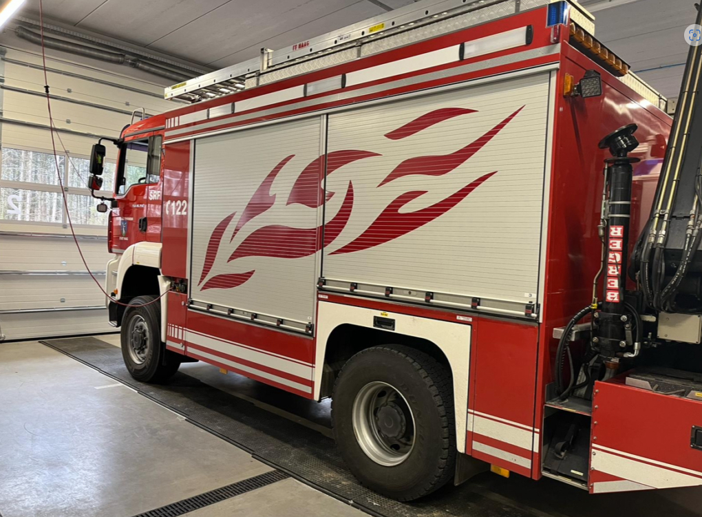 Ausflug zur Feuerwehr